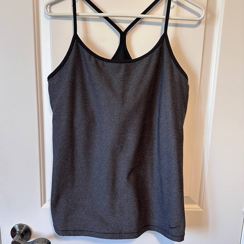 🔥 3/$15 Nike Dri-fit slim fit Racerback running tanktop XL